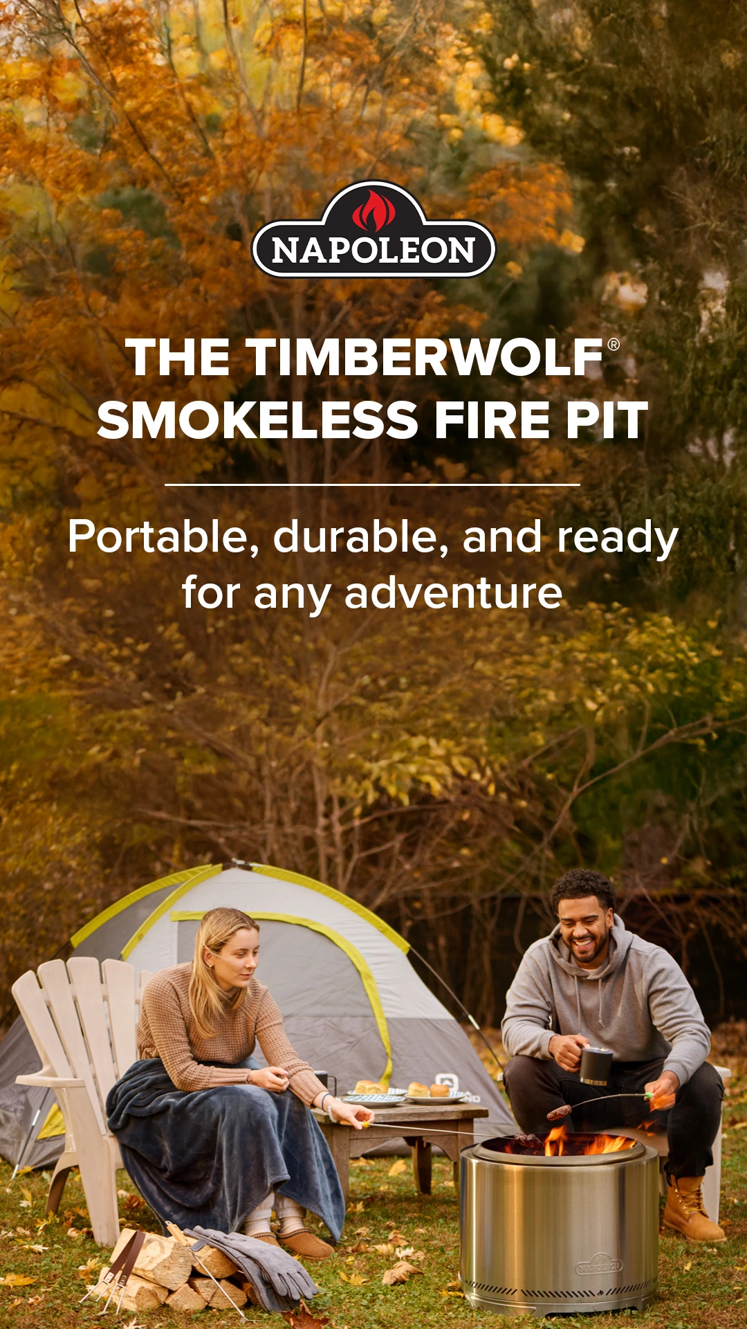Napoleon Timberwolf Smokeless Fire Pit 